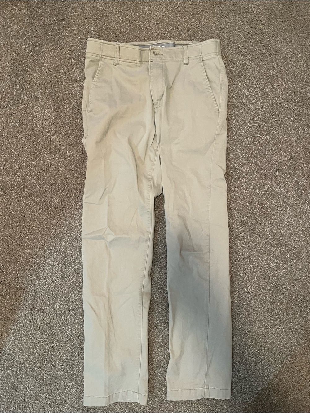 Men's Classic Beige Pants- Slim fit